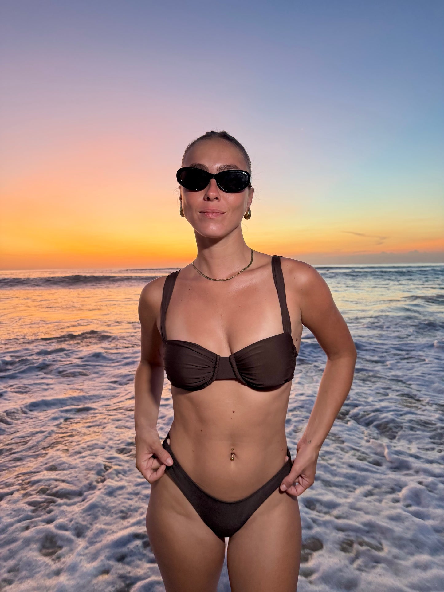 HAUT DE BIKINI BALCONNET SIENNA MARRON